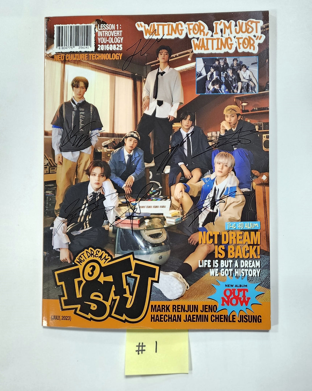 NCT Dream "ISTJ" - Hand Autographed(Signed) Promo Album - HALLYUSUPERSTORE