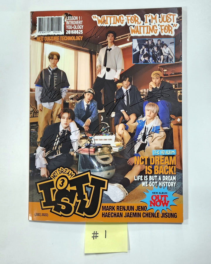 NCT Dream "ISTJ" - Hand Autographed(Signed) Promo Album - HALLYUSUPERSTORE