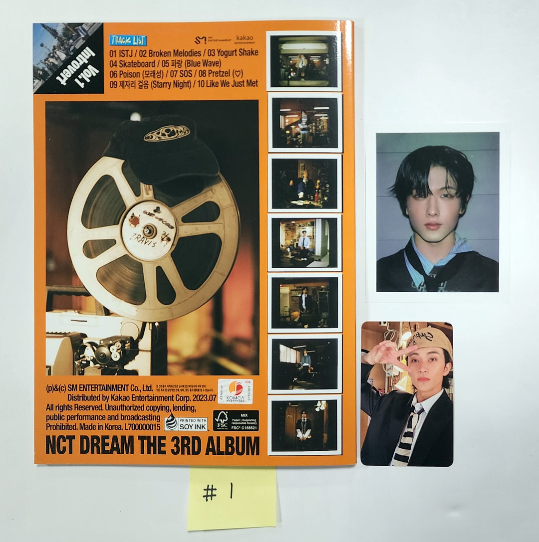 NCT Dream "ISTJ" - Hand Autographed(Signed) Promo Album - HALLYUSUPERSTORE
