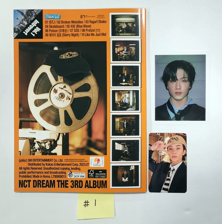 NCT Dream "ISTJ" - Hand Autographed(Signed) Promo Album - HALLYUSUPERSTORE