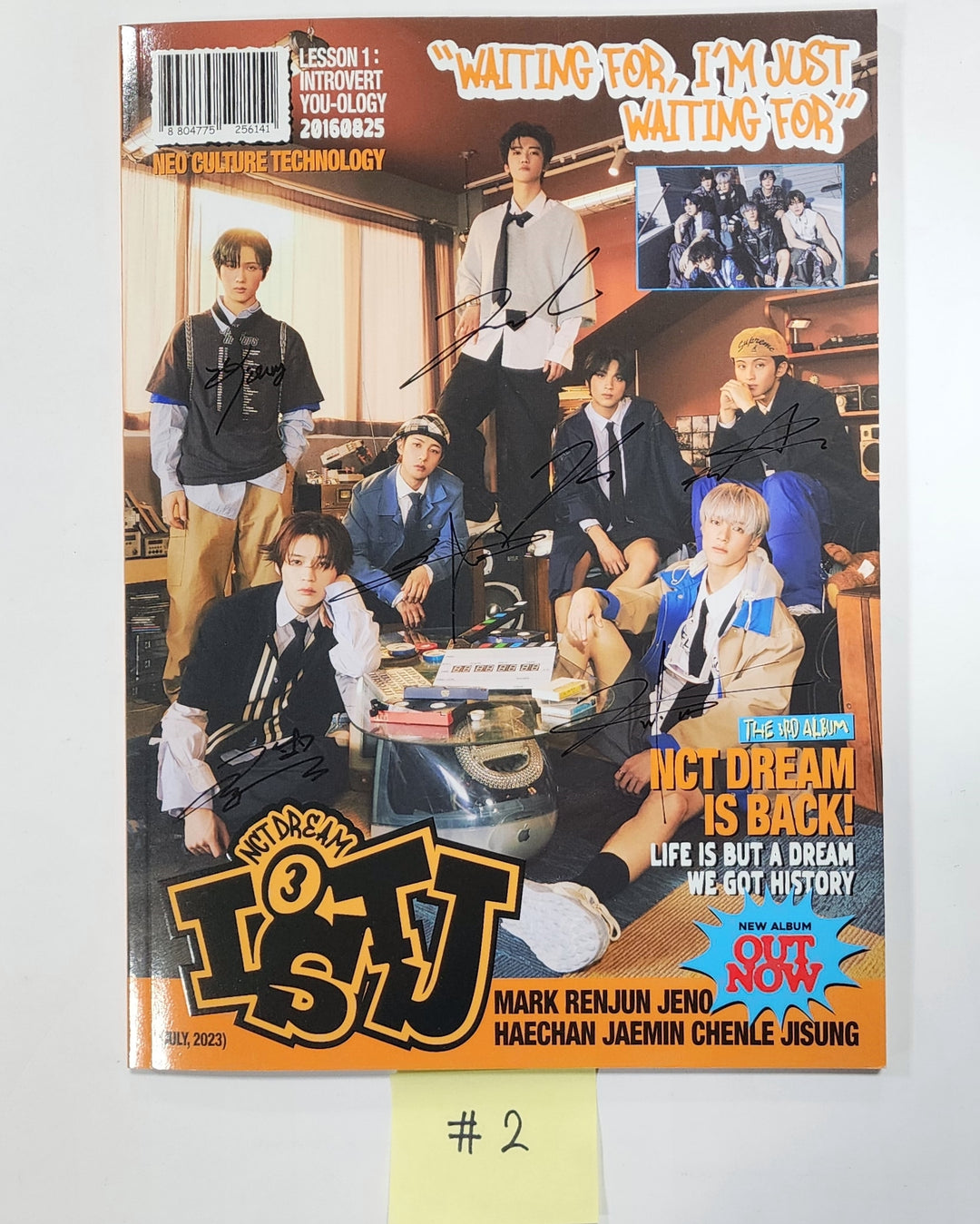 NCT Dream "ISTJ" - Hand Autographed(Signed) Promo Album - HALLYUSUPERSTORE