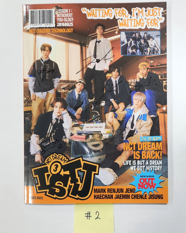 NCT Dream "ISTJ" - Hand Autographed(Signed) Promo Album - HALLYUSUPERSTORE