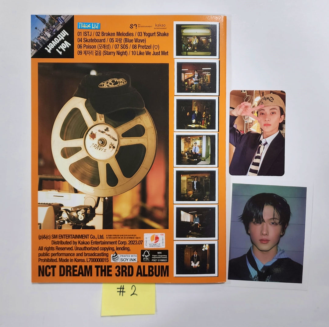 NCT Dream "ISTJ" - Hand Autographed(Signed) Promo Album - HALLYUSUPERSTORE