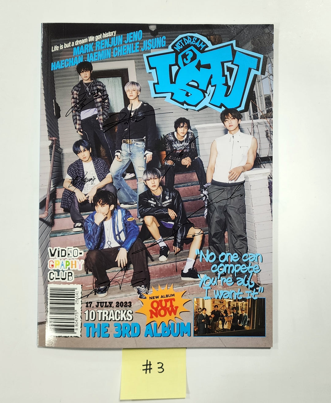 NCT Dream "ISTJ" - Hand Autographed(Signed) Promo Album - HALLYUSUPERSTORE