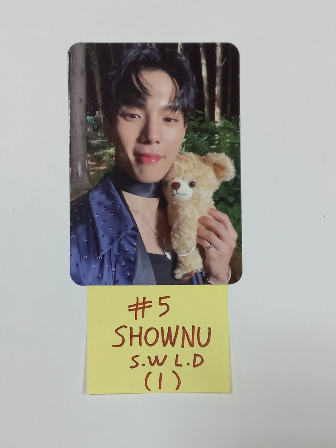 Shownu X Hyungwon "The Unseen" - Soundwave Lucky Draw Event Photocard - HALLYUSUPERSTORE