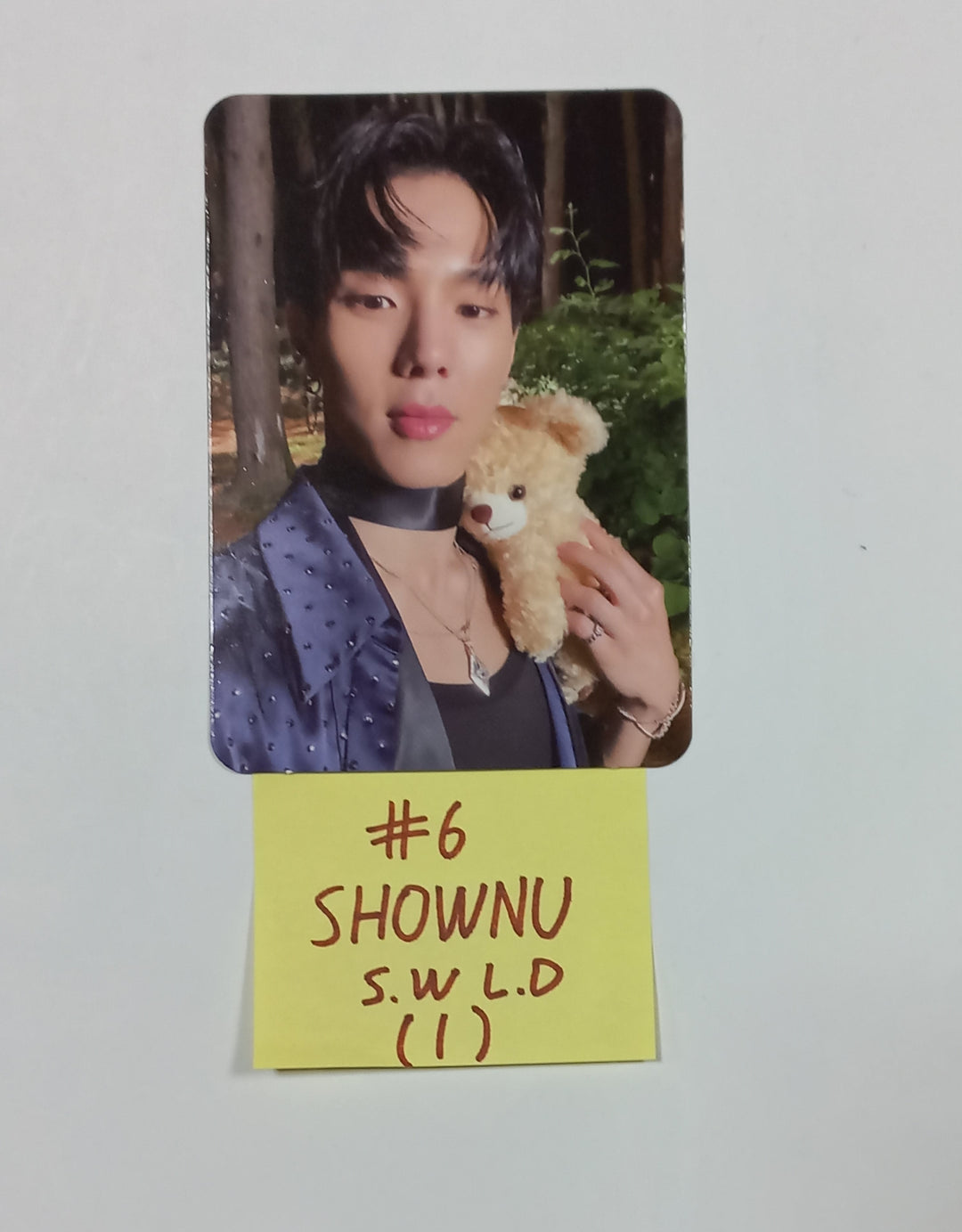 Shownu X Hyungwon "The Unseen" - Soundwave Lucky Draw Event Photocard - HALLYUSUPERSTORE