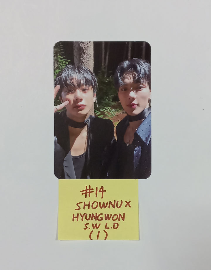 Shownu X Hyungwon "The Unseen" - Soundwave Lucky Draw Event Photocard - HALLYUSUPERSTORE