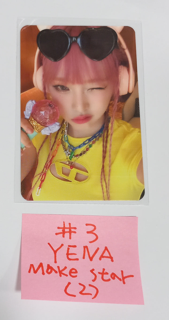 Yena "HATE XX" - Makestar Fansign Event Photocard [Poca Ver.] - HALLYUSUPERSTORE