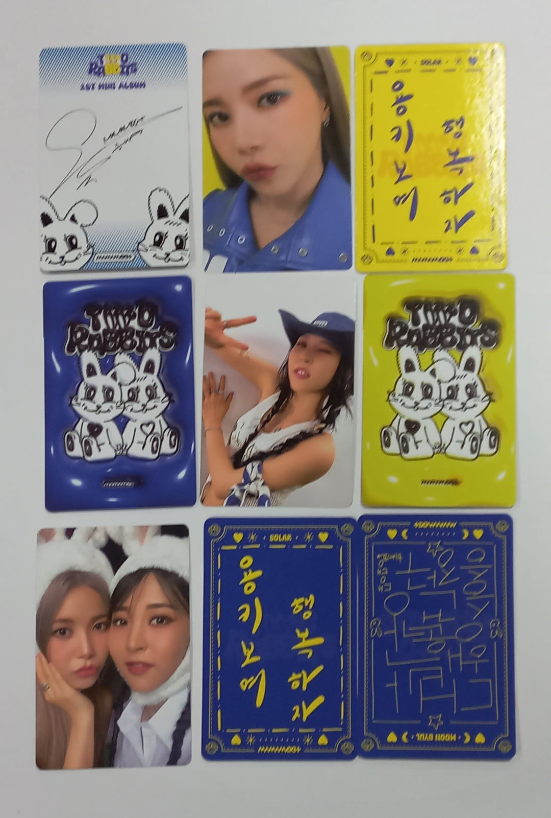 Mamamoo+ "Two Rabbits" - Official Photocard (Photobook Ver, Mini Ver.) - HALLYUSUPERSTORE