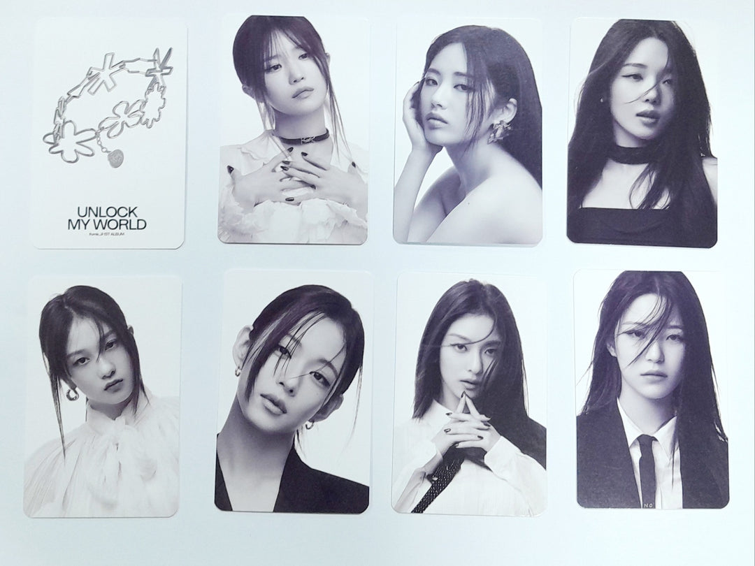 Fromis_9 "Unlock My World" - Blue Dream Media Fansign Event Photocard Round 2 - HALLYUSUPERSTORE
