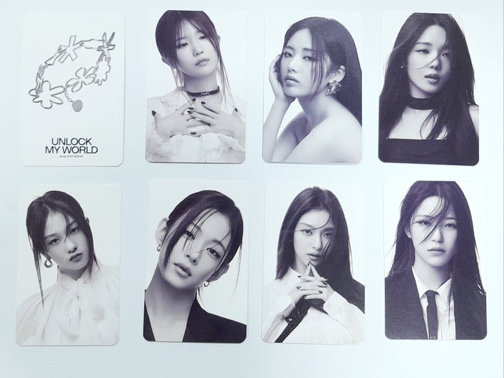Fromis_9 "Unlock My World" - Blue Dream Media Fansign Event Photocard Round 2 - HALLYUSUPERSTORE