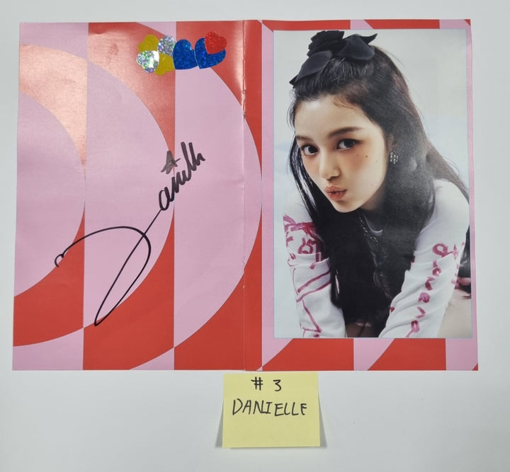 New Jeans "Get Up" 2nd EP - A Cut Page From Fansign Event Album - HALLYUSUPERSTORE