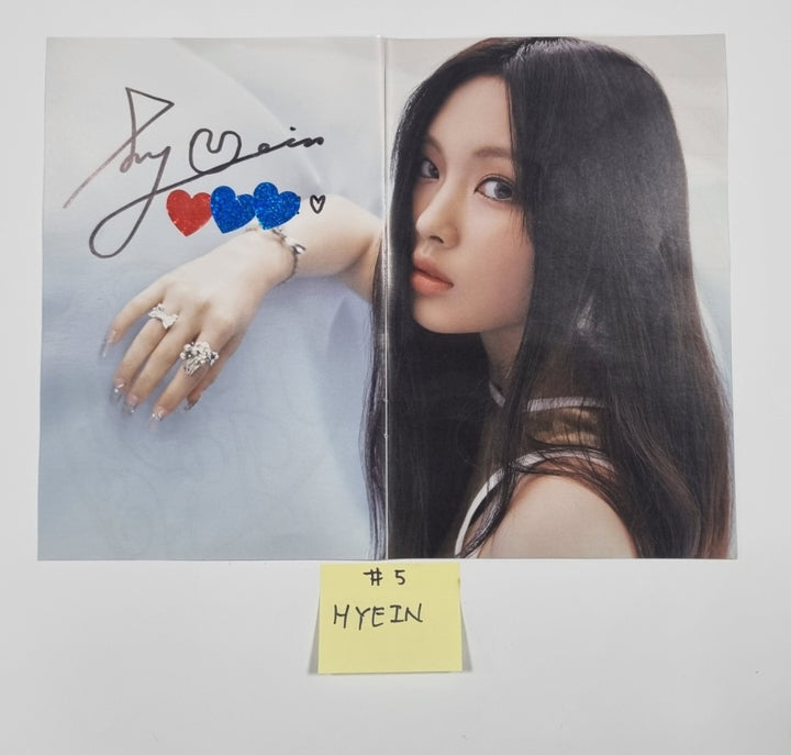 New Jeans "Get Up" 2nd EP - A Cut Page From Fansign Event Album - HALLYUSUPERSTORE