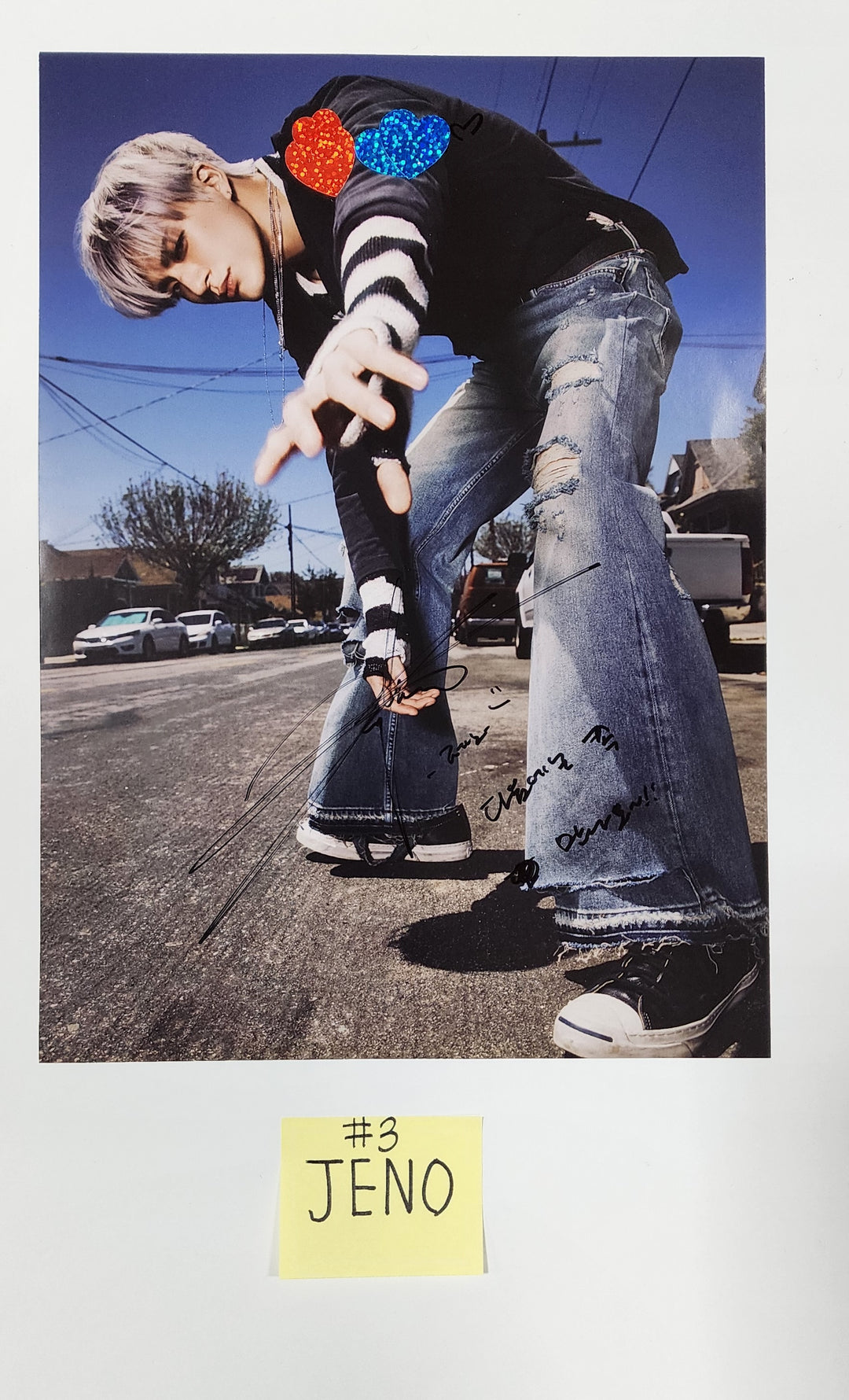 NCT Dream "ISTJ" - A Cut Page From Fansign Event Album - HALLYUSUPERSTORE