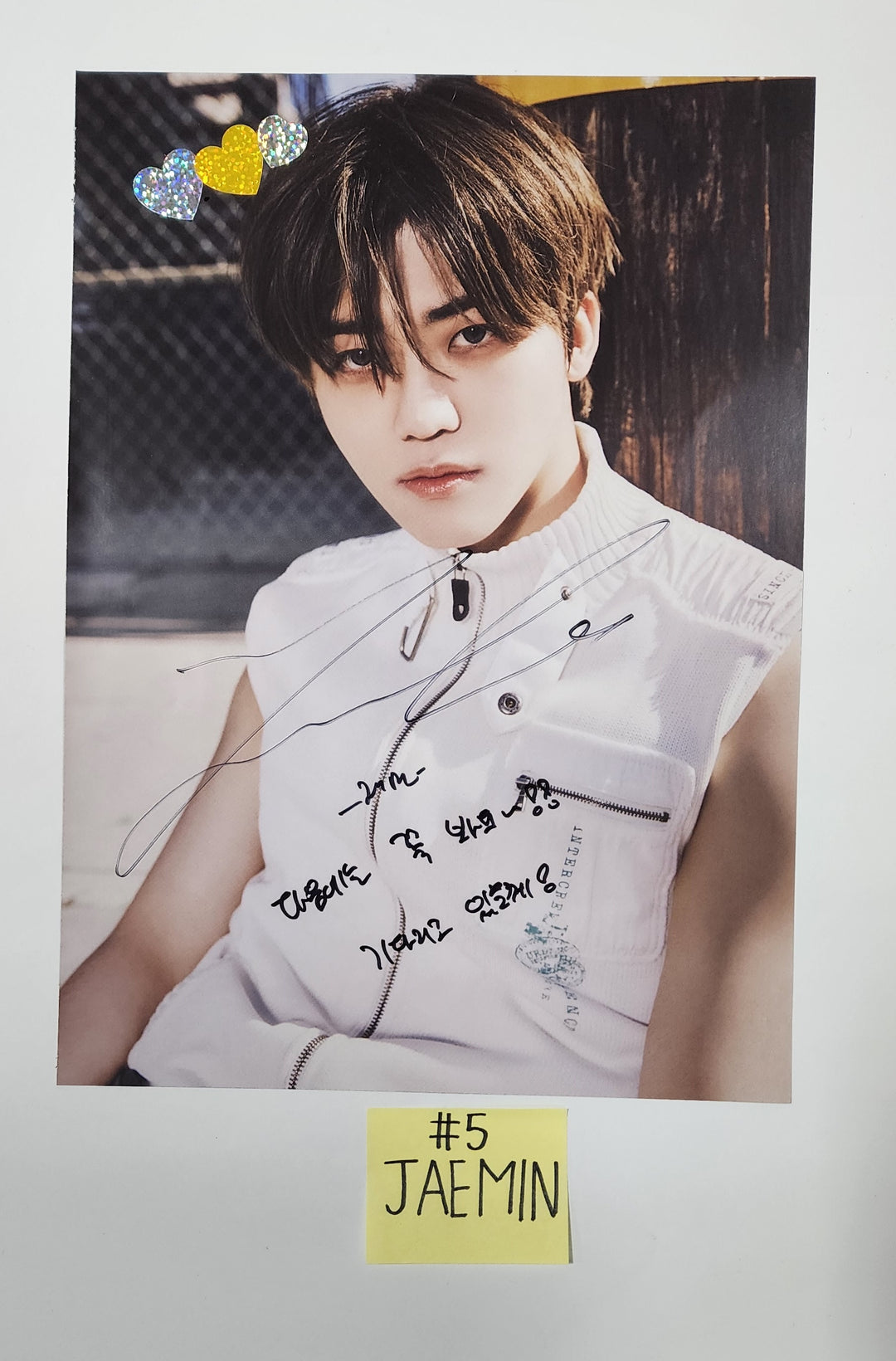 NCT Dream "ISTJ" - A Cut Page From Fansign Event Album - HALLYUSUPERSTORE