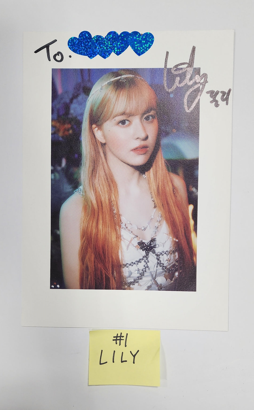 NMIXX "A Midsummer NMIXX’s Dream" - A Cut Page From Fansign Event Album - HALLYUSUPERSTORE