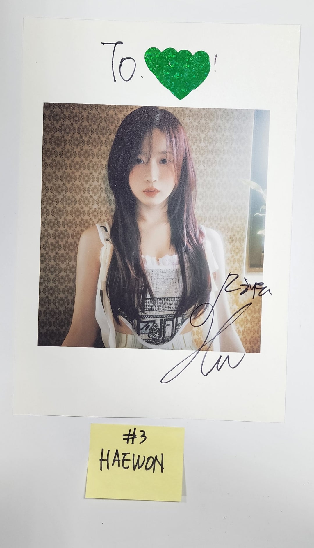 NMIXX "A Midsummer NMIXX’s Dream" - A Cut Page From Fansign Event Album - HALLYUSUPERSTORE