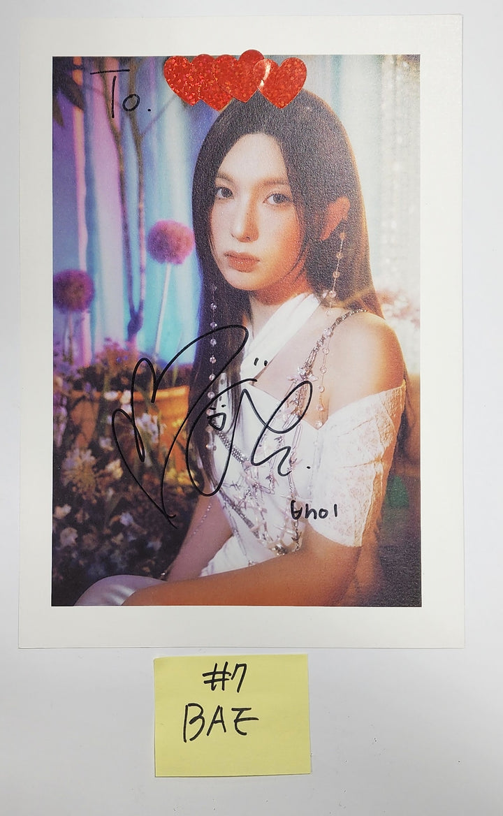 NMIXX "A Midsummer NMIXX’s Dream" - A Cut Page From Fansign Event Album - HALLYUSUPERSTORE