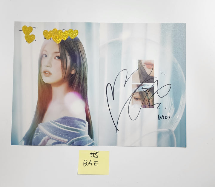 NMIXX "A Midsummer NMIXX’s Dream" - A Cut Page From Fansign Event Album - HALLYUSUPERSTORE