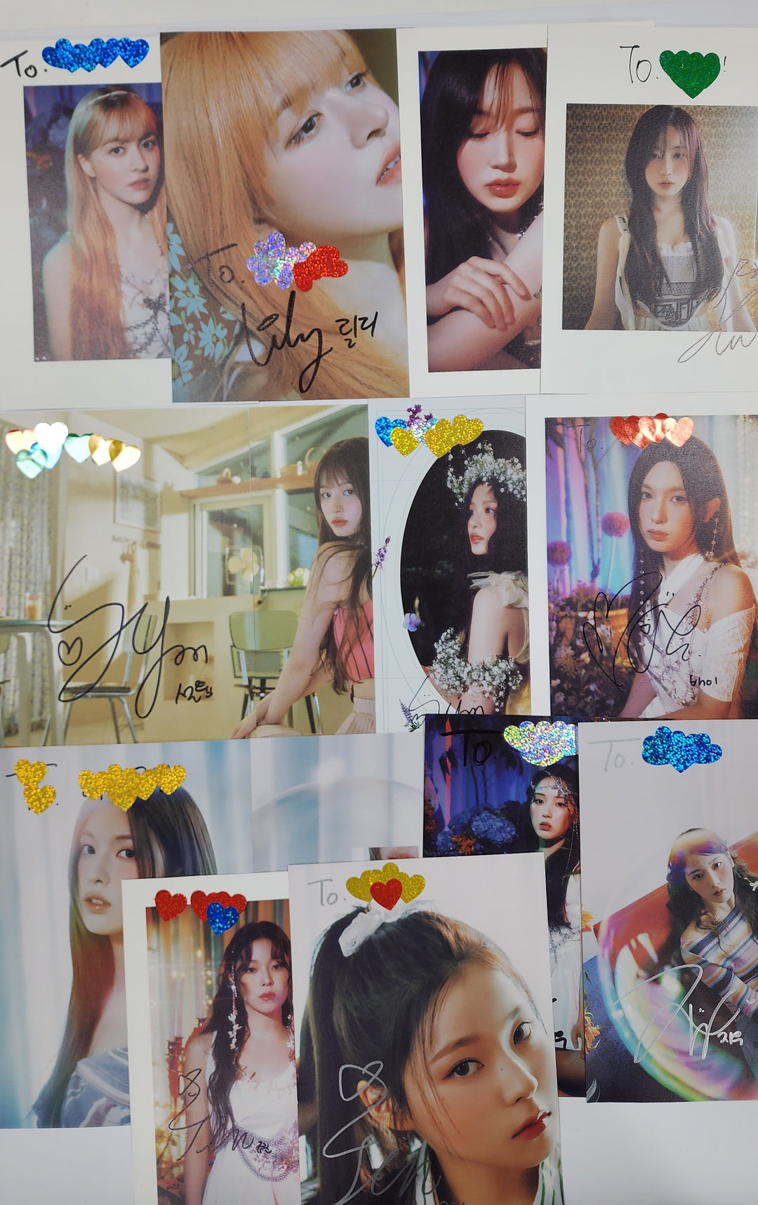 NMIXX "A Midsummer NMIXX’s Dream" - A Cut Page From Fansign Event Album - HALLYUSUPERSTORE