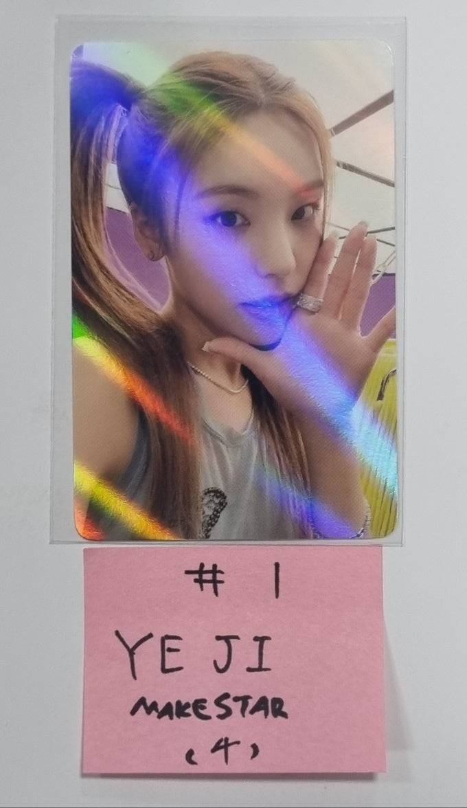 ITZY "KILL MY DOUBT" - Makestar Event Hologram Photocard - HALLYUSUPERSTORE