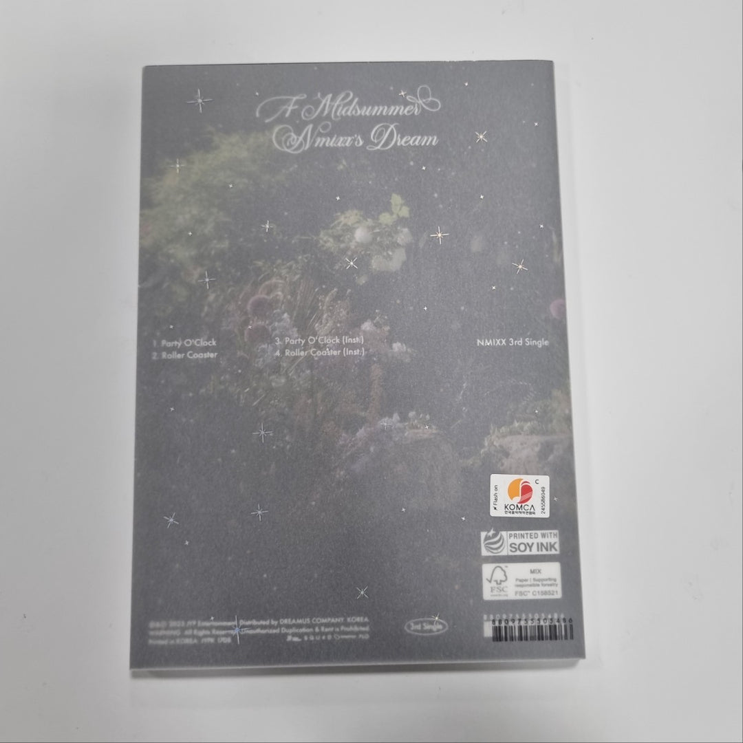 NMIXX "A Midsummer NMIXX’s Dream" - Hand Autographed(Signed) Album - HALLYUSUPERSTORE
