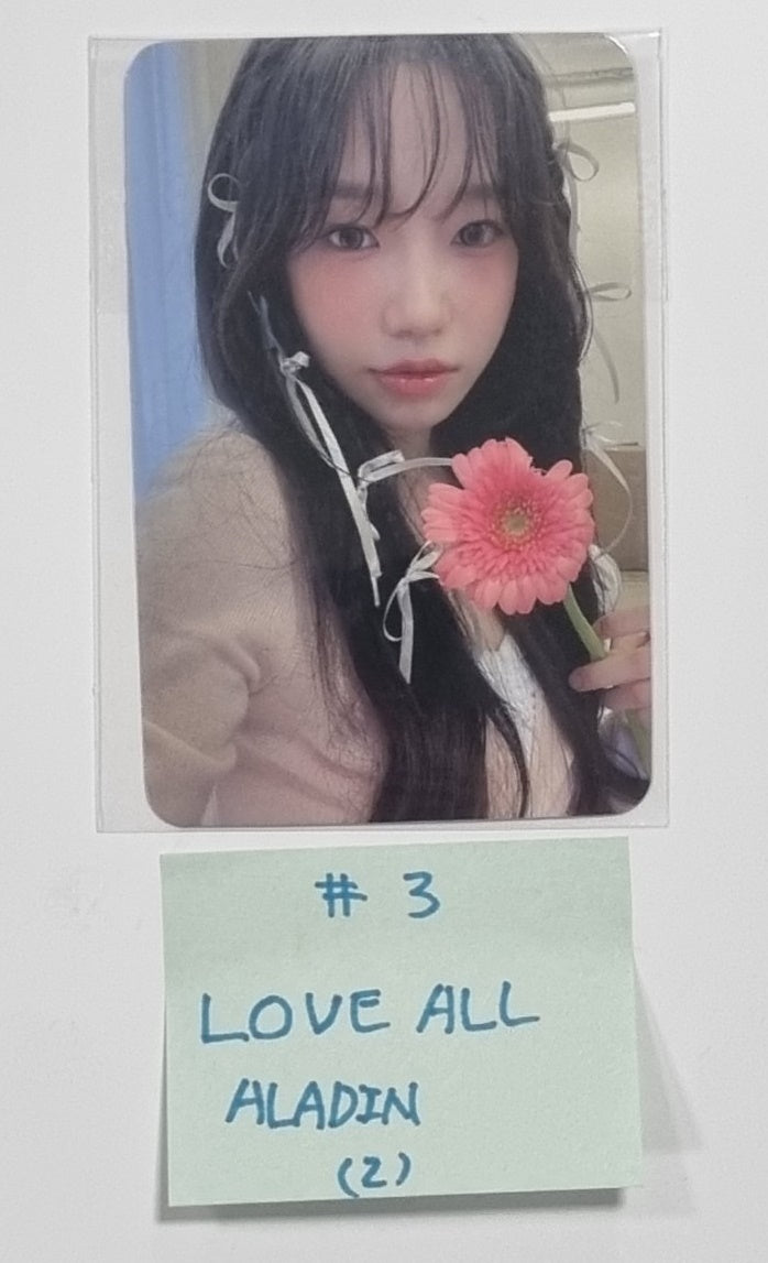 JO YURI "Love All" - Aladin Fansign Event Photocard - HALLYUSUPERSTORE