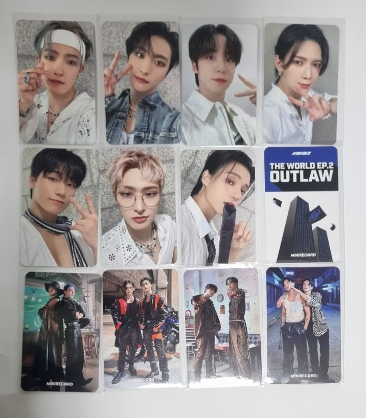ATEEZ "THE WORLD EP.2 " -Mini Record Lucky Draw Event Photocard Round 2 [Platform Ver.] - HALLYUSUPERSTORE