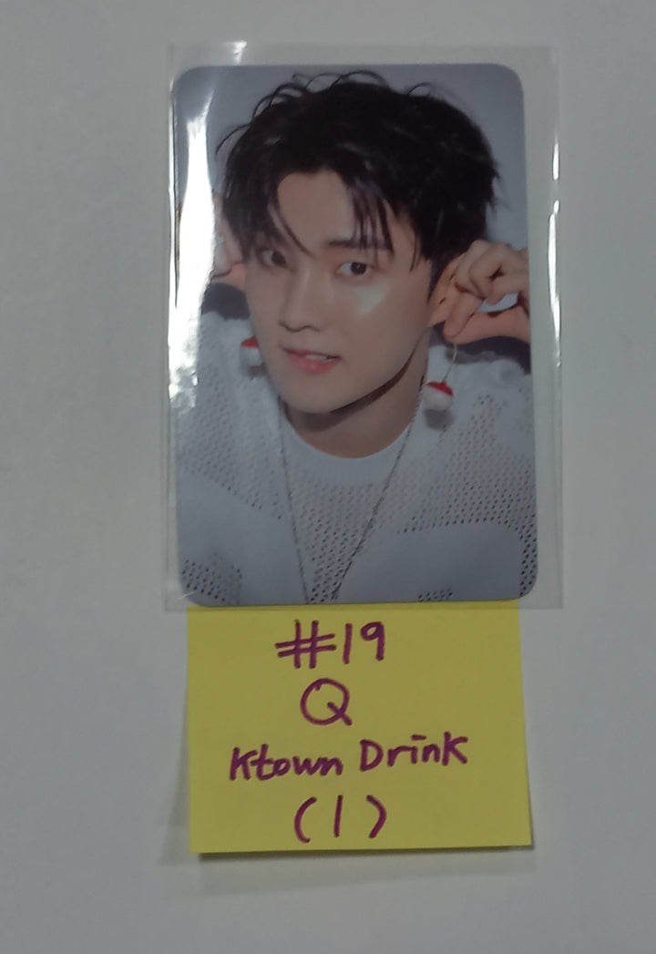 The BOYZ "PHANTASY" pt.1 Christmas in August - Ktown4U Lucky Draw &amp; Drink Event Photocard - HALLYUSUPERSTORE