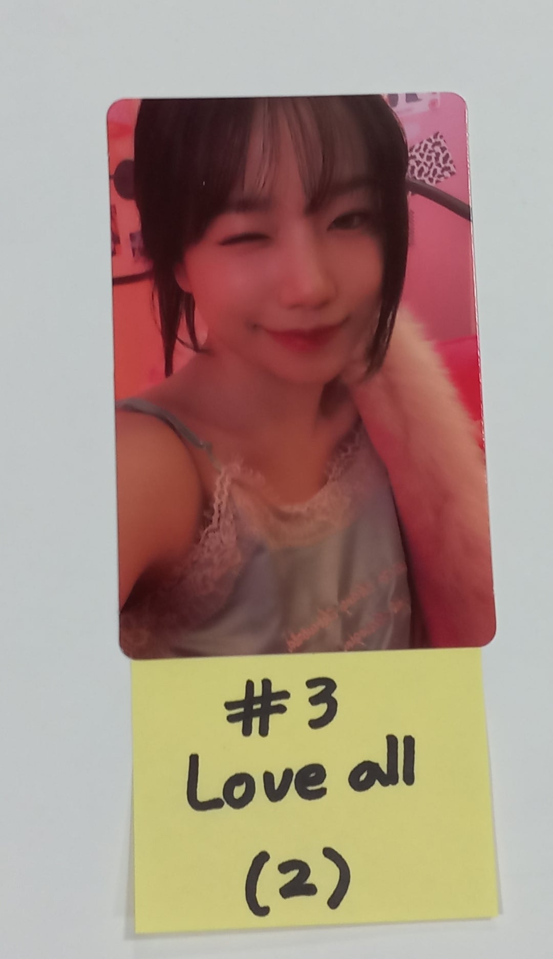 JO YURI "Love All" - Official Photocard, ID Card - HALLYUSUPERSTORE