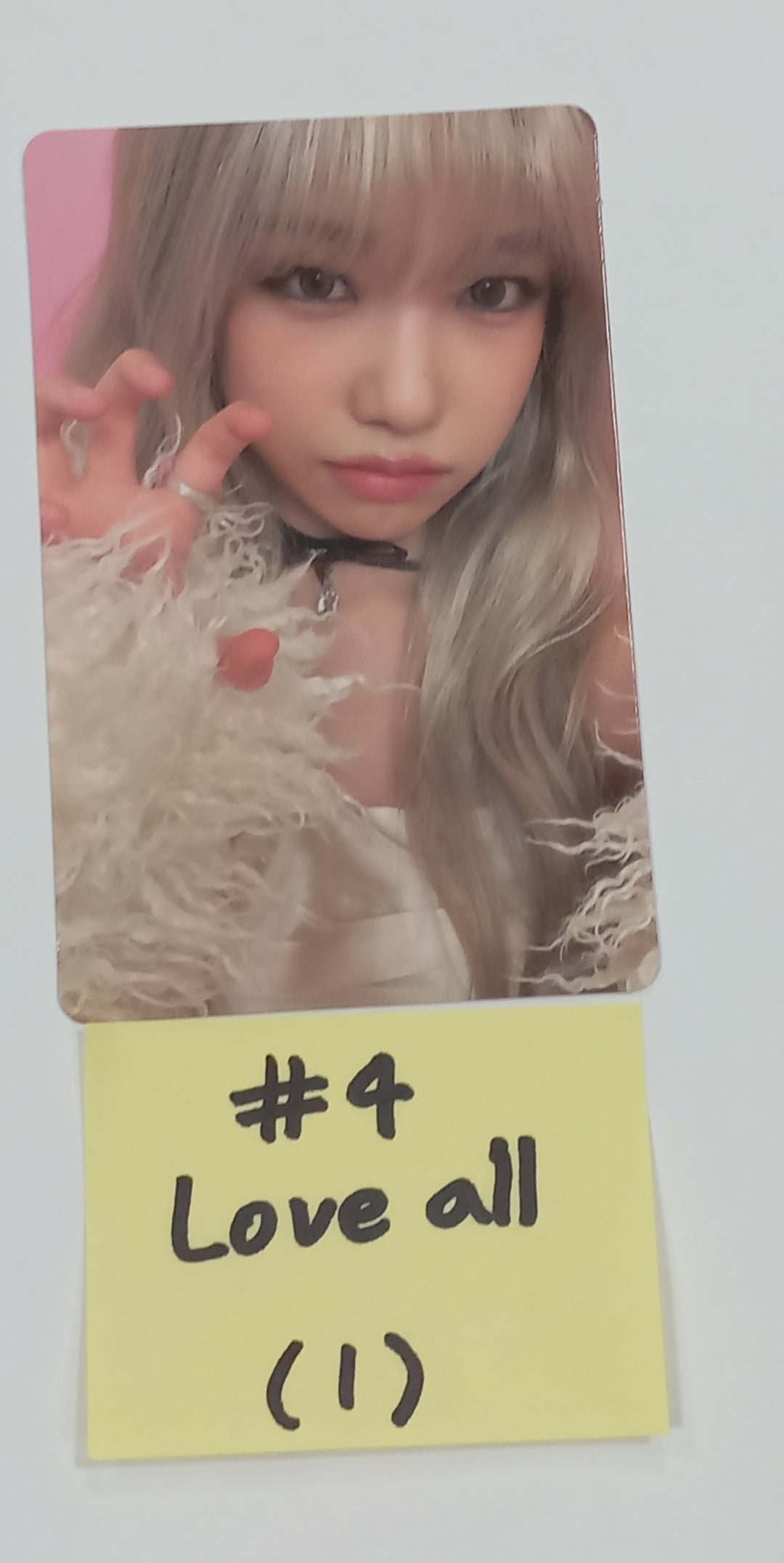 JO YURI "Love All" - Official Photocard, ID Card - HALLYUSUPERSTORE