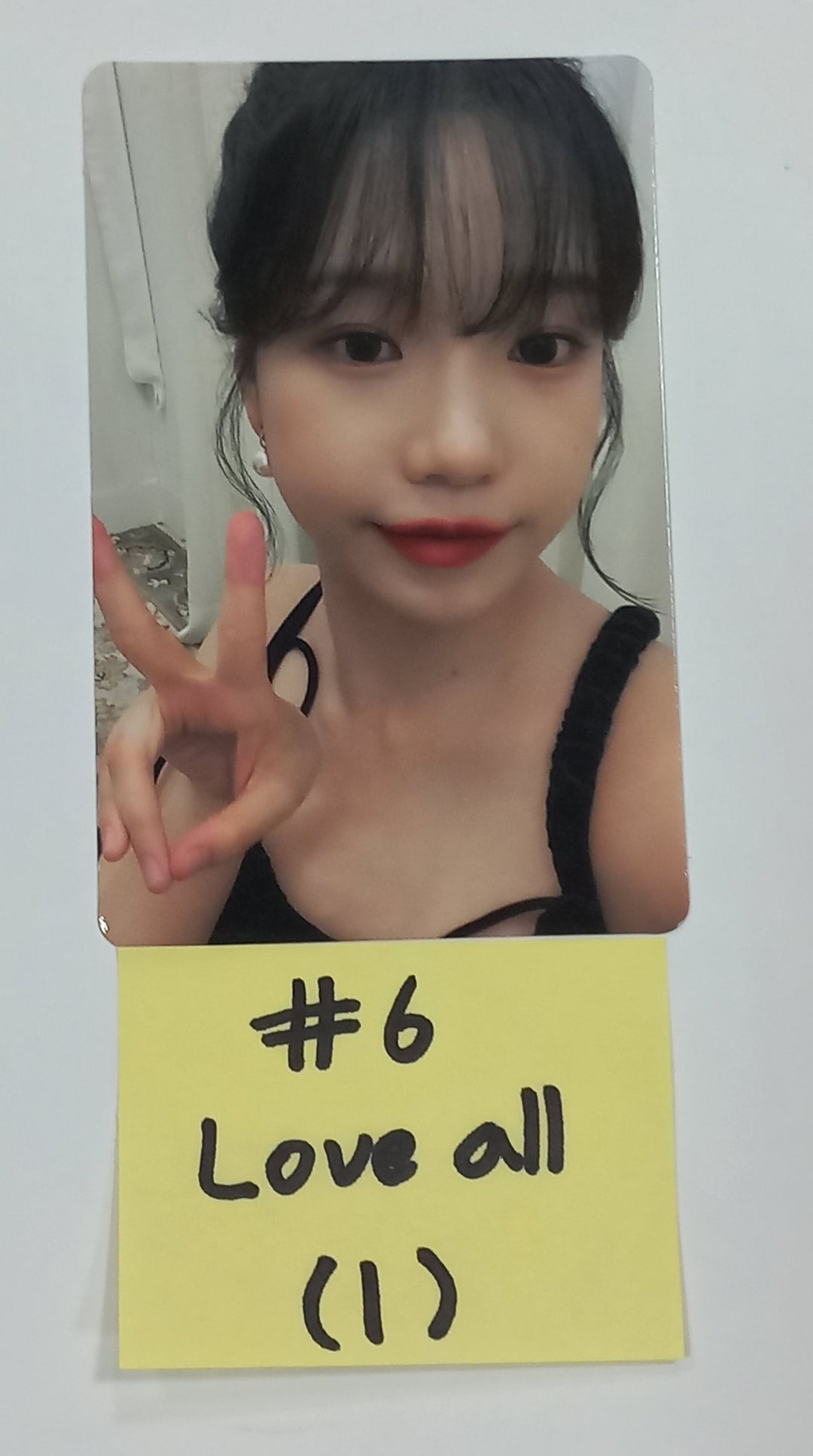 JO YURI "Love All" - Official Photocard, ID Card - HALLYUSUPERSTORE
