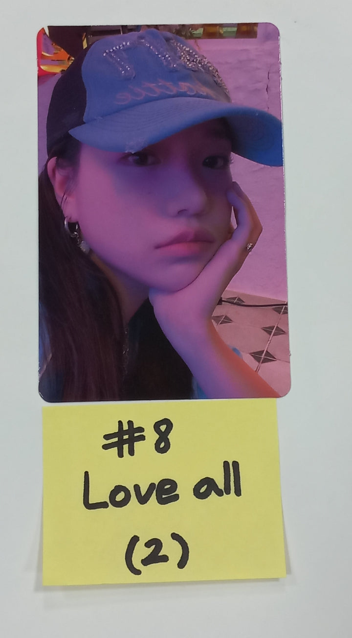 JO YURI "Love All" - Official Photocard, ID Card - HALLYUSUPERSTORE