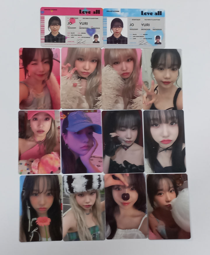 JO YURI "Love All" - Official Photocard, ID Card - HALLYUSUPERSTORE