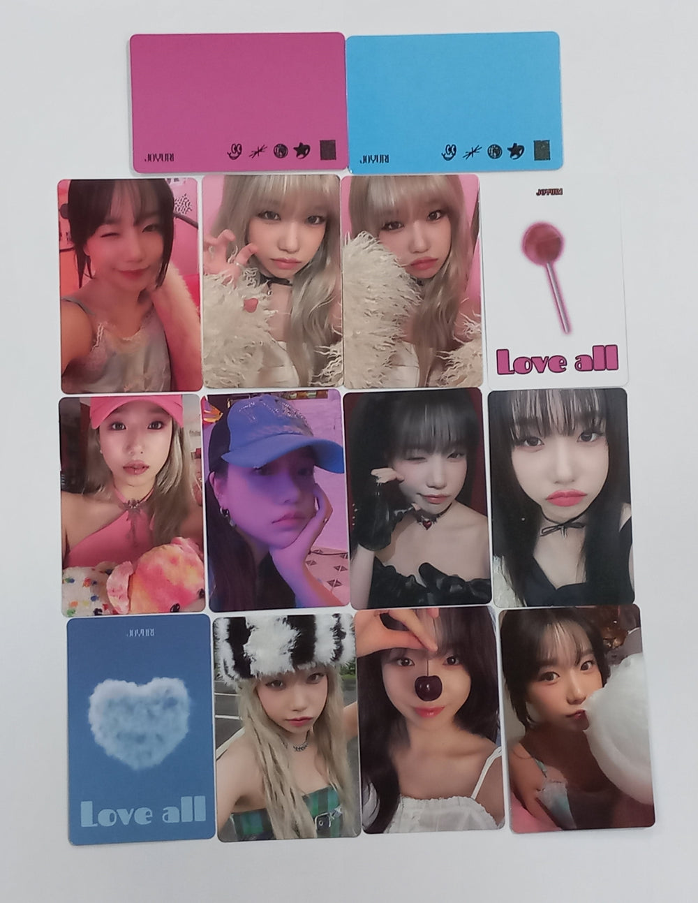 JO YURI "Love All" - Official Photocard, ID Card - HALLYUSUPERSTORE