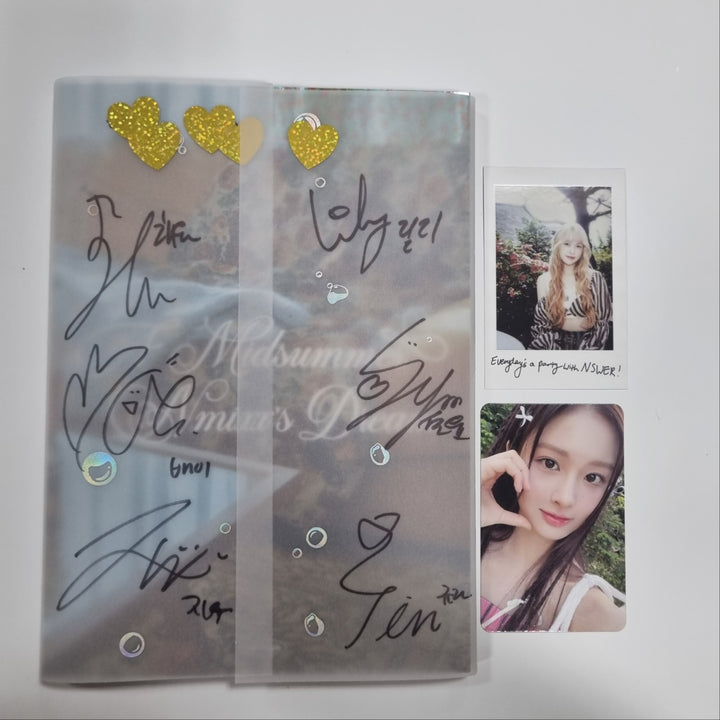 NMIXX "A Midsummer NMIXX’s Dream" - Hand Autographed(Signed) Album - HALLYUSUPERSTORE