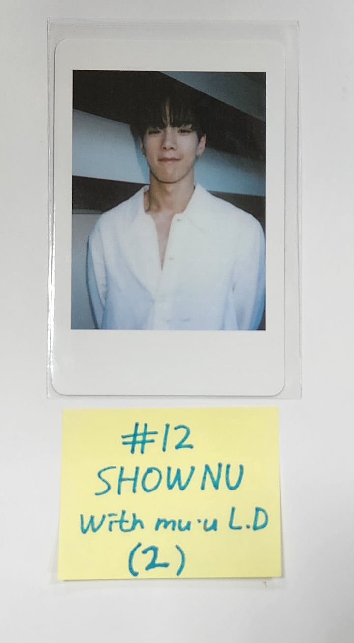 Shownu X Hyungwon "The Unseen" - Withmuu Lucky Draw Event PVC Photocard, Hand Autographed(Signed) PVC Photocard - HALLYUSUPERSTORE
