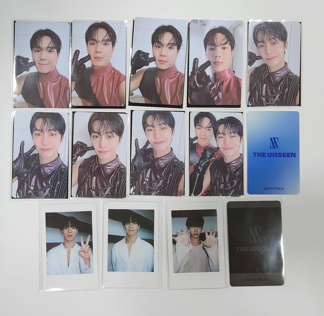 Shownu X Hyungwon "The Unseen" - Withmuu Lucky Draw Event PVC Photocard, Hand Autographed(Signed) PVC Photocard - HALLYUSUPERSTORE