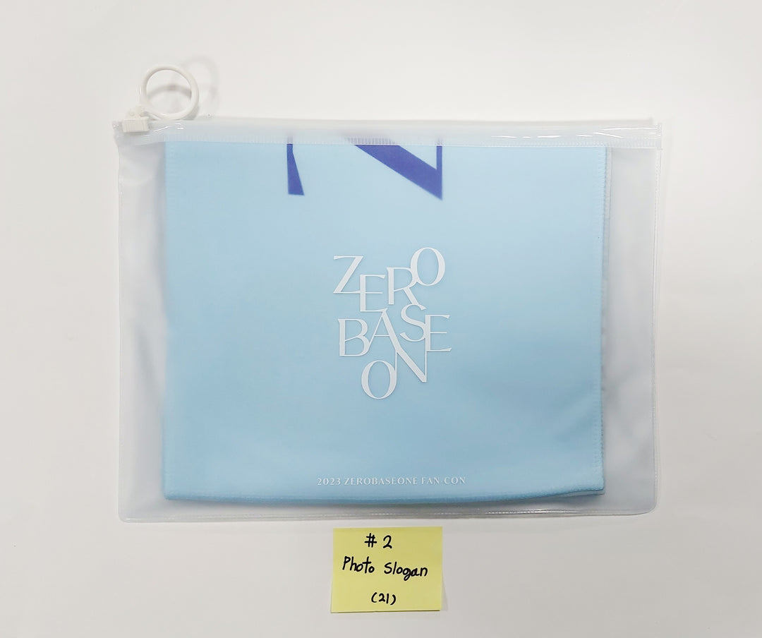 ZEROBASEONE (ZB1) - 2023 ZeroBaseOne Fan-Con Official MD (Image Picket, Photo Slogan, Acrylic Light Stick) - HALLYUSUPERSTORE