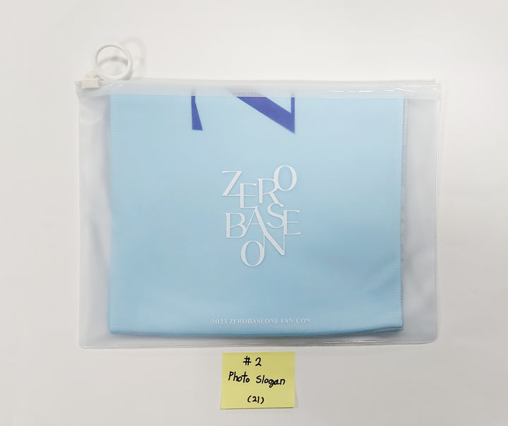 ZEROBASEONE (ZB1) - 2023 ZeroBaseOne Fan-Con Official MD (Image Picket, Photo Slogan, Acrylic Light Stick) - HALLYUSUPERSTORE