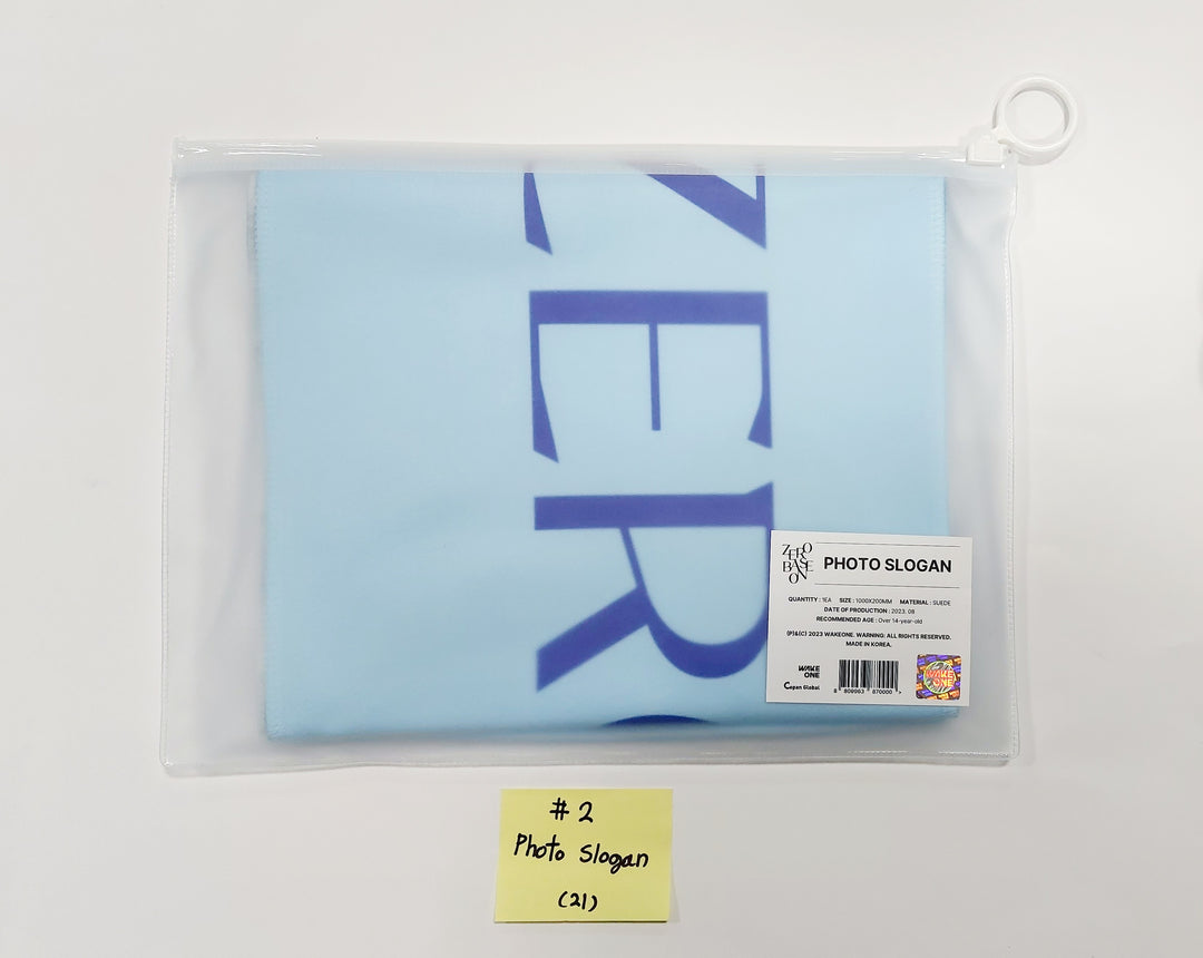 ZEROBASEONE (ZB1) - 2023 ZeroBaseOne Fan-Con Official MD (Image Picket, Photo Slogan, Acrylic Light Stick) - HALLYUSUPERSTORE