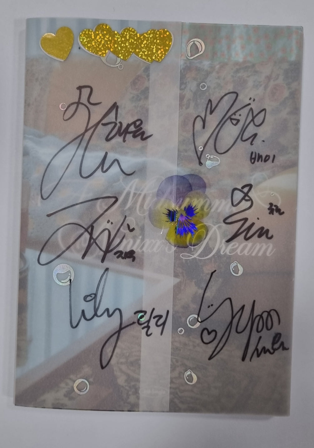 NMIXX "A Midsummer NMIXX’s Dream" - Hand Autographed(Signed) Album - HALLYUSUPERSTORE