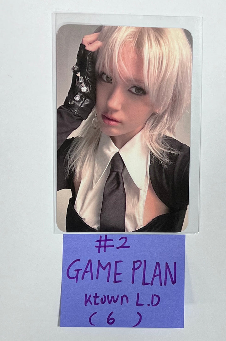 JEON SOMI "GAME PLAN" - Ktown4U Lucky Draw &amp; Drink Event Photocard, Postcard - HALLYUSUPERSTORE