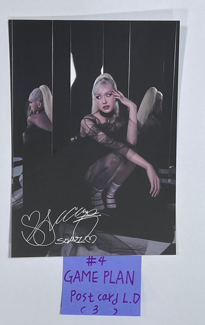 JEON SOMI "GAME PLAN" - Ktown4U Lucky Draw &amp; Drink Event Photocard, Postcard - HALLYUSUPERSTORE
