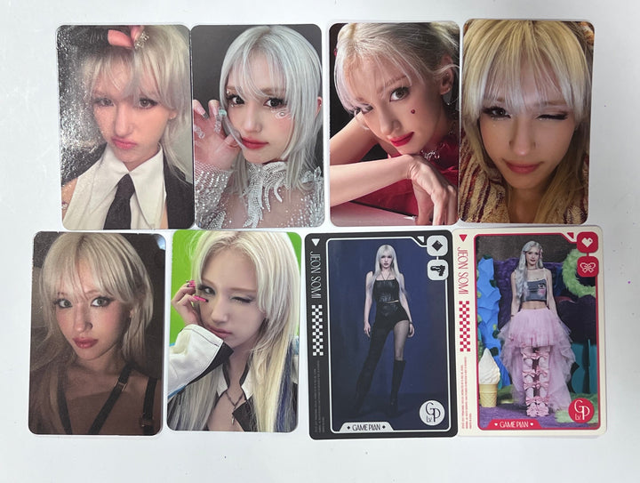 JEON SOMI "GAME PLAN" - Official Photocard [23.08.22] - HALLYUSUPERSTORE