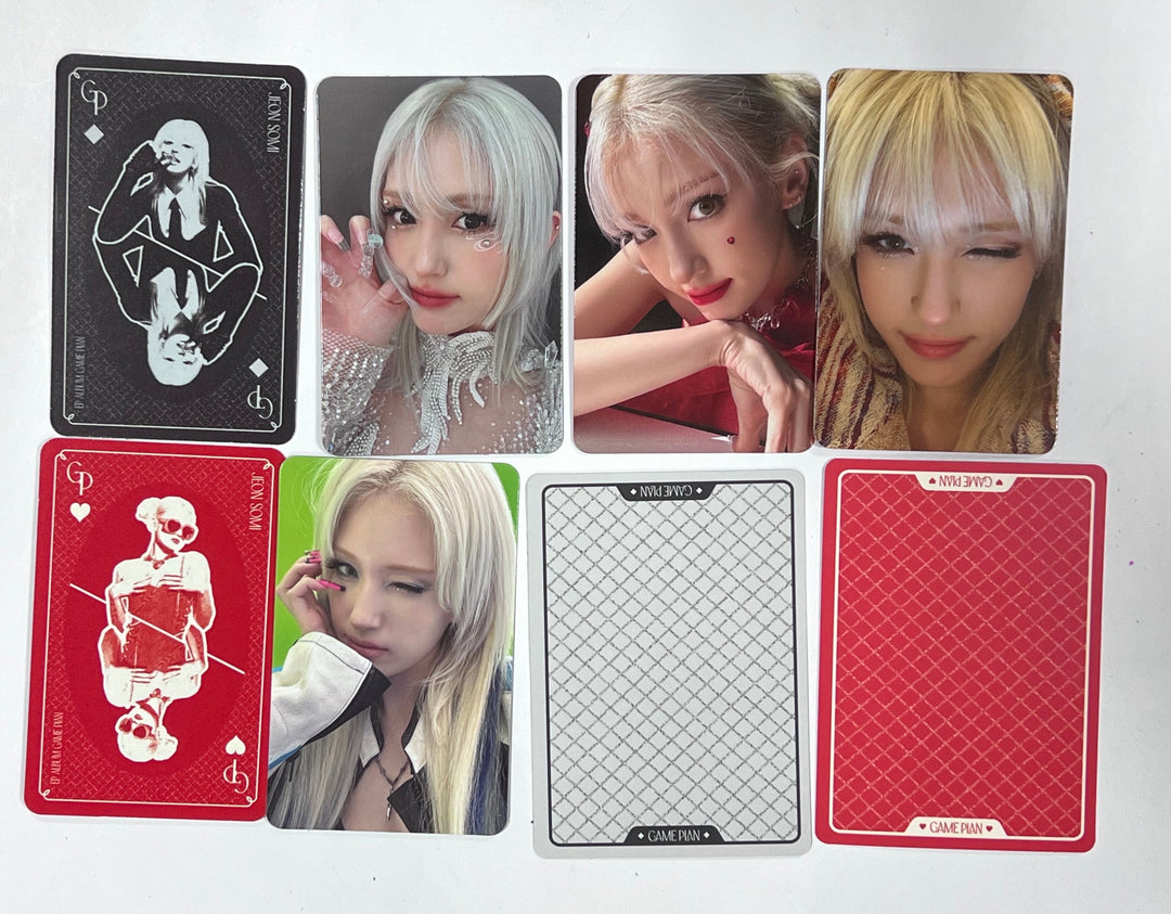 JEON SOMI "GAME PLAN" - Official Photocard [23.08.22] - HALLYUSUPERSTORE
