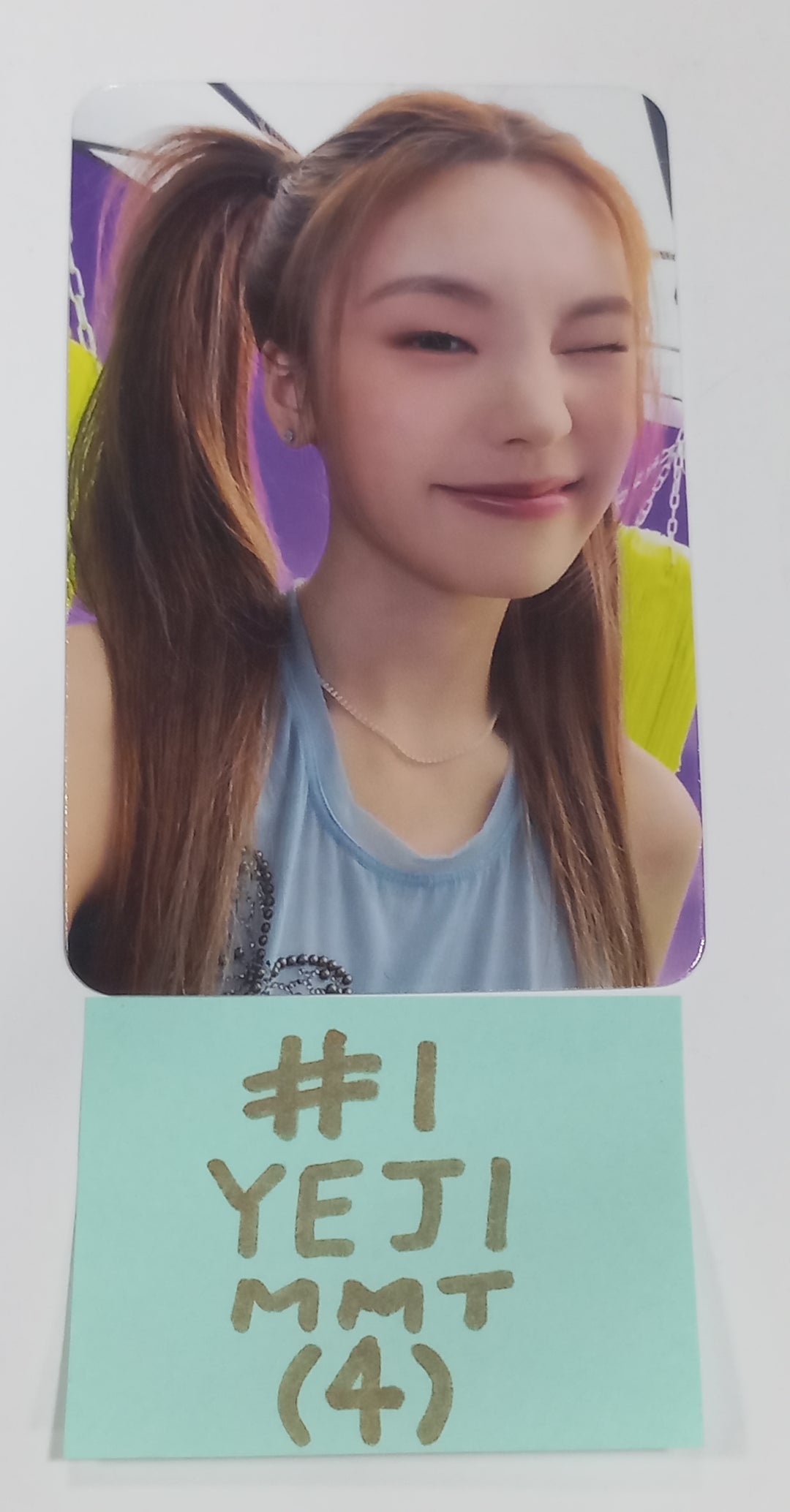ITZY "KILL MY DOUBT" - MMT Fansign Event Photocard - HALLYUSUPERSTORE