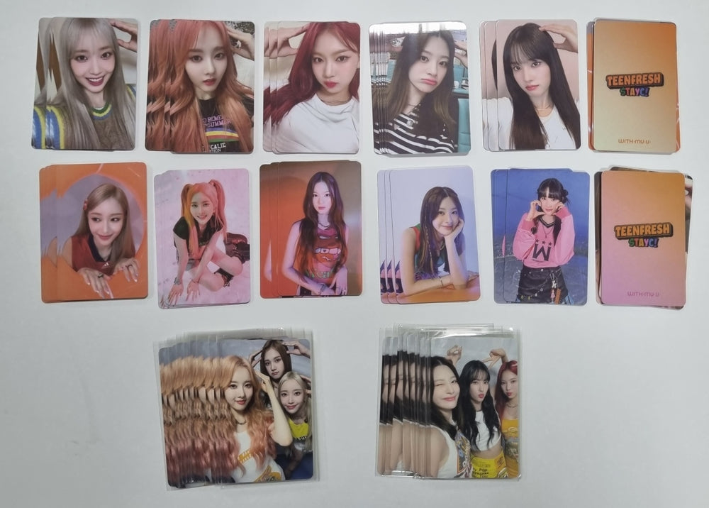 STAYC "TEENFRESH" - Withmuu Lucky Draw Event PVC Photocard - HALLYUSUPERSTORE