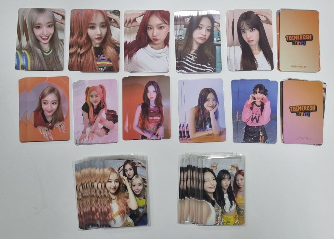 STAYC "TEENFRESH" - Withmuu Lucky Draw Event PVC Photocard - HALLYUSUPERSTORE