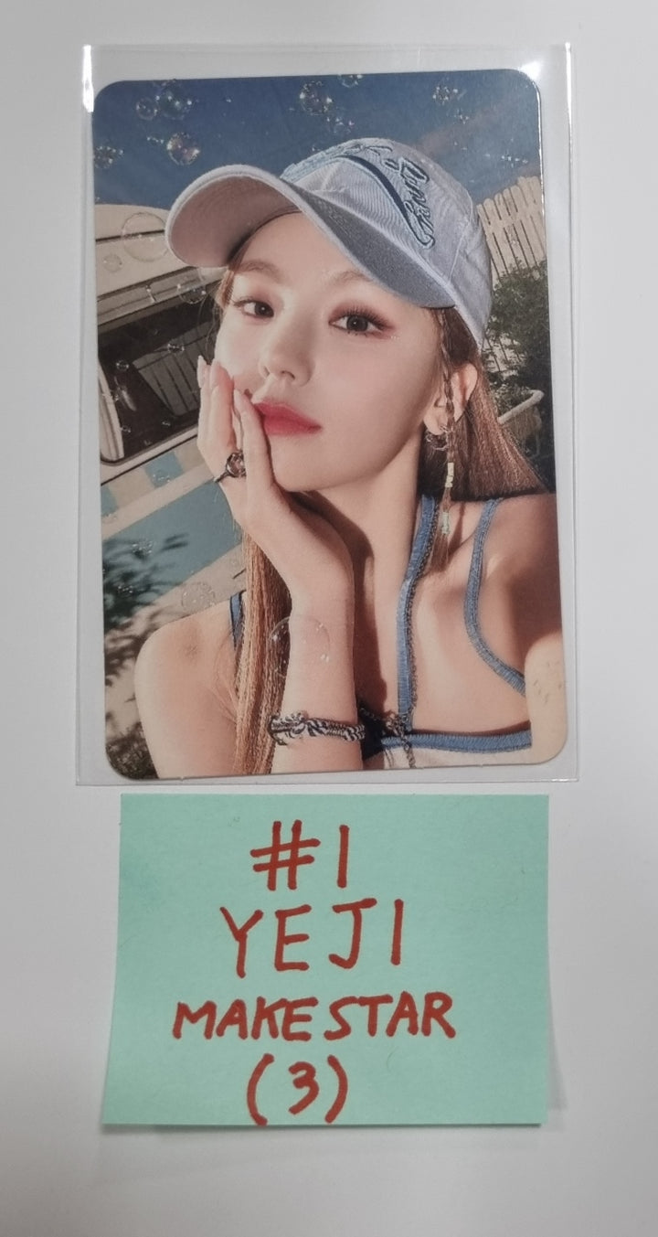 ITZY "KILL MY DOUBT" - Makestar Fansign Event Photocard Round 2 - HALLYUSUPERSTORE